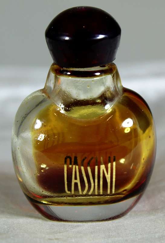 Miniature Cassini perfume bottle