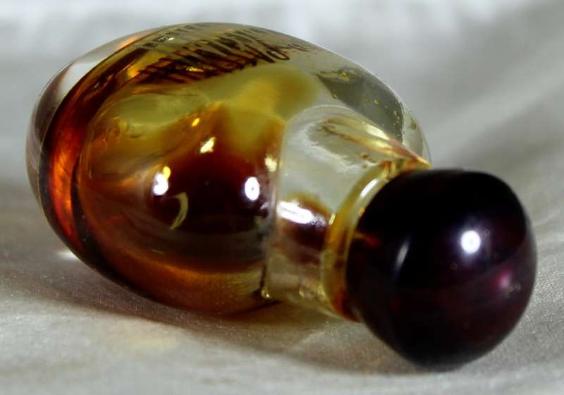 Miniature Cassini perfume bottle