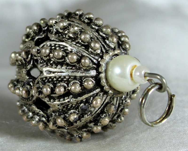 Hand made metal pendant