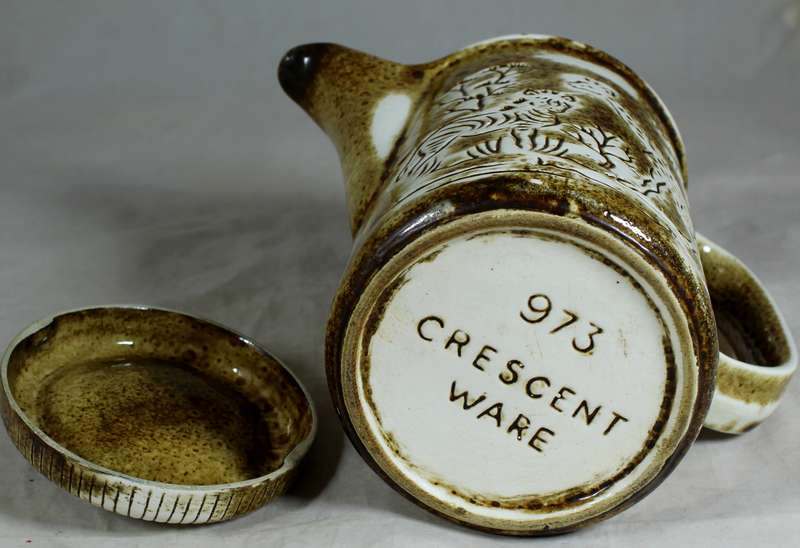 Crescent ware coffee pot