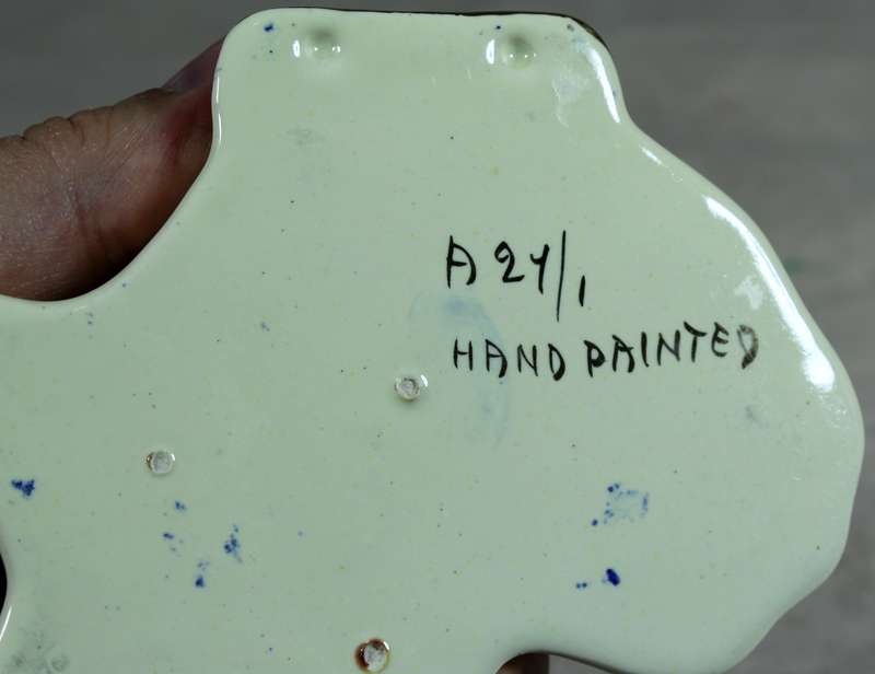 Hand painted Africa map wall scones