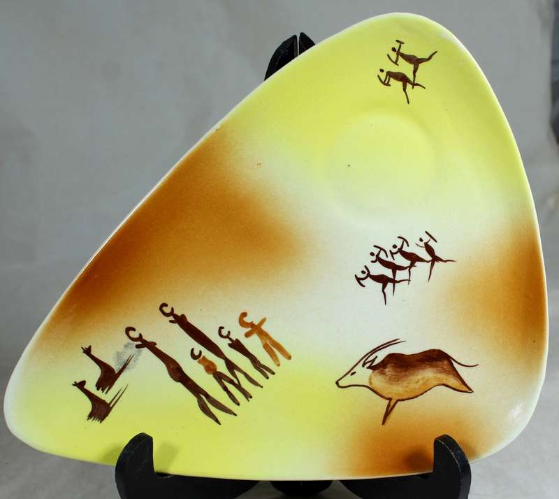 BEP hand painted plate