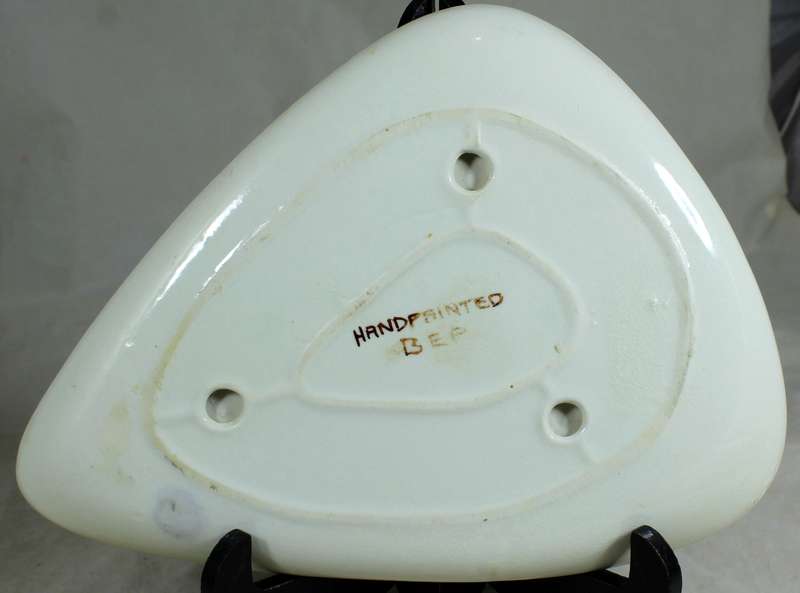 BEP hand painted plate