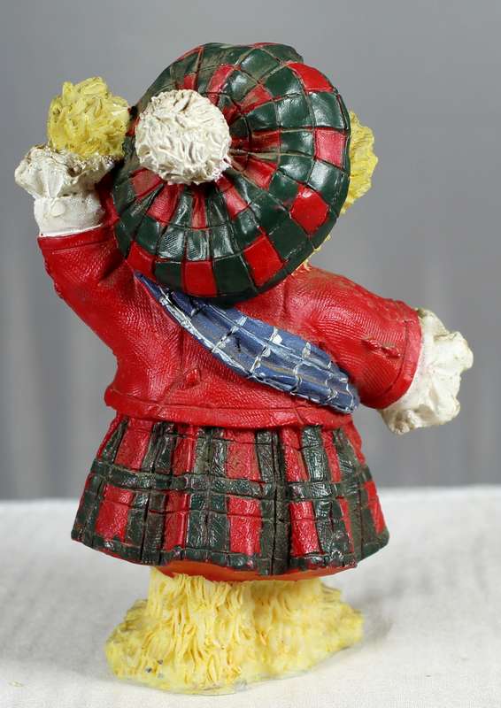 Collectable Scottish teddy bear