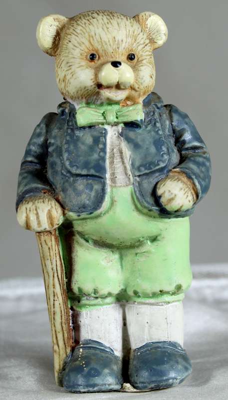 Pappa bear with a cane