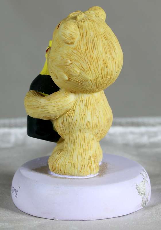Congratulations bear with bottle