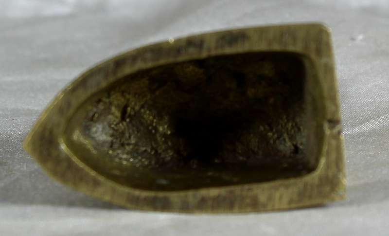 Miniature brass vintage iron
