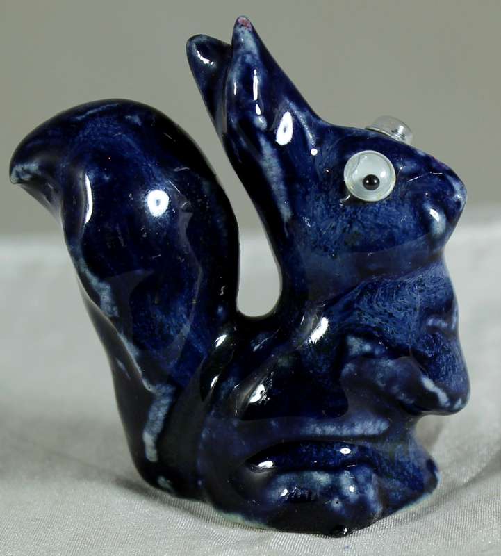 Miniature ceramic bunny