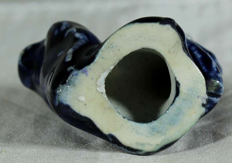 Miniature ceramic bunny