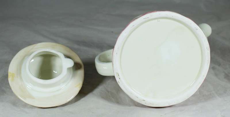 Ornamental porcelain kettle, Miss Piggy