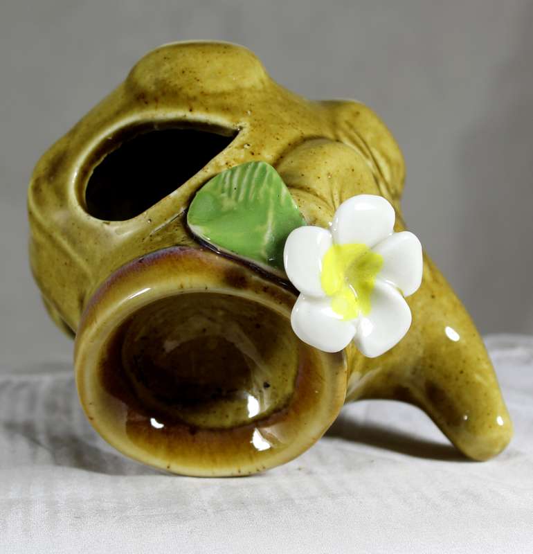 Ceramic elephant candle incense burner