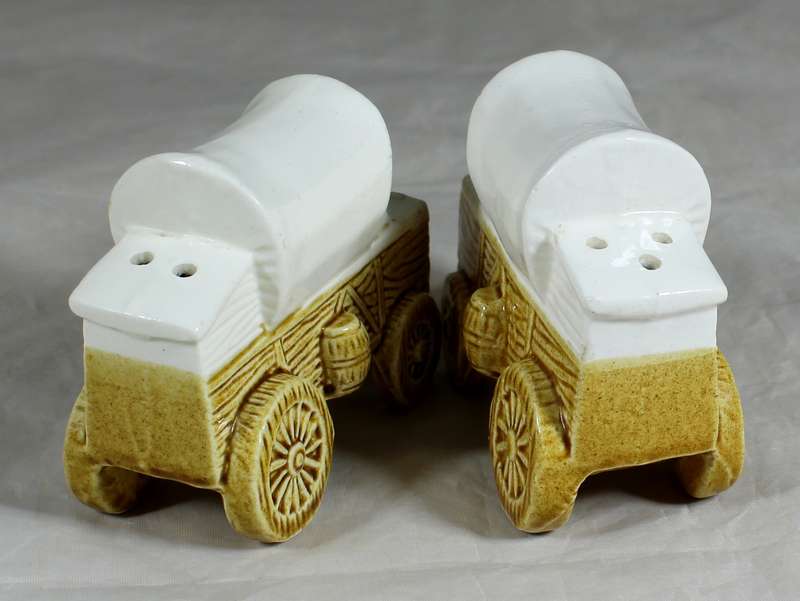 Wagon salt & pepper set