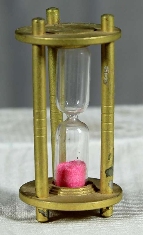 Miniature brass timer