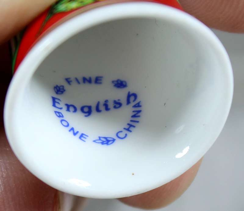 Advertising thimble - Ty-Phoo