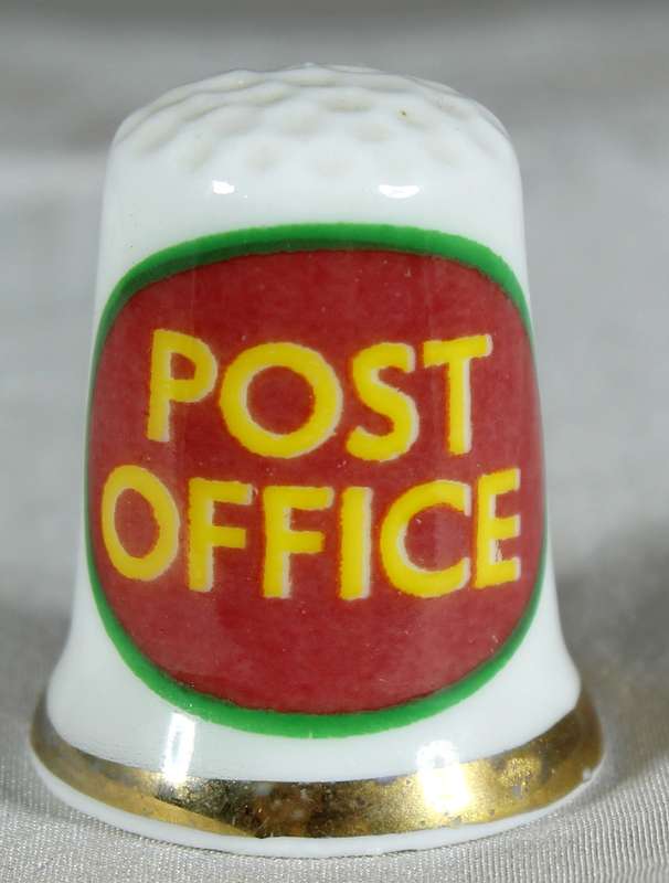 Advertising thimble - Post Office