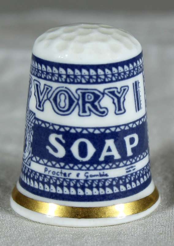 Advertising thimble - Voryl soap