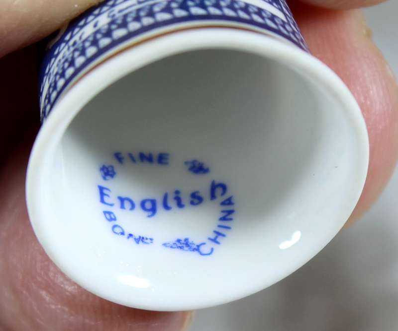 Advertising thimble - Voryl soap