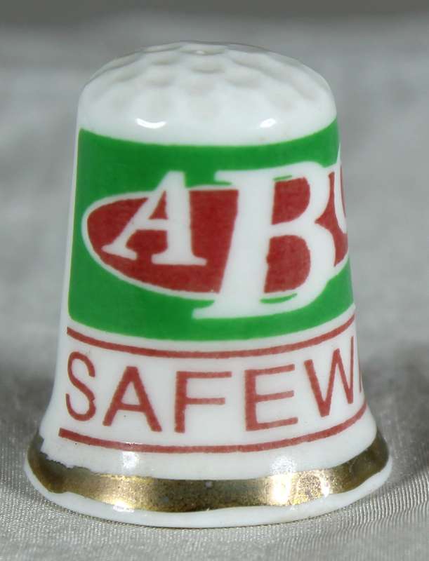 Advertising thimble - ABC safeway