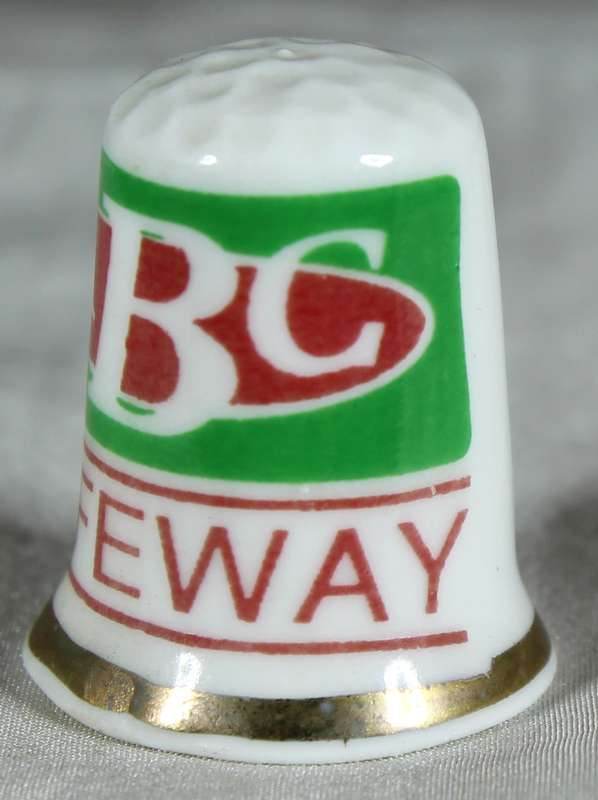 Advertising thimble - ABC safeway