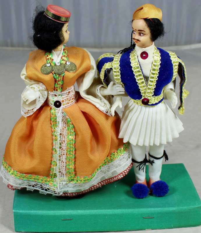Doll set in traditional clothes