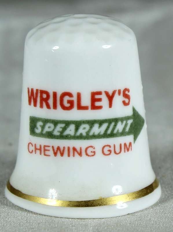 Advertising thimble - Wrigley's chewing gum