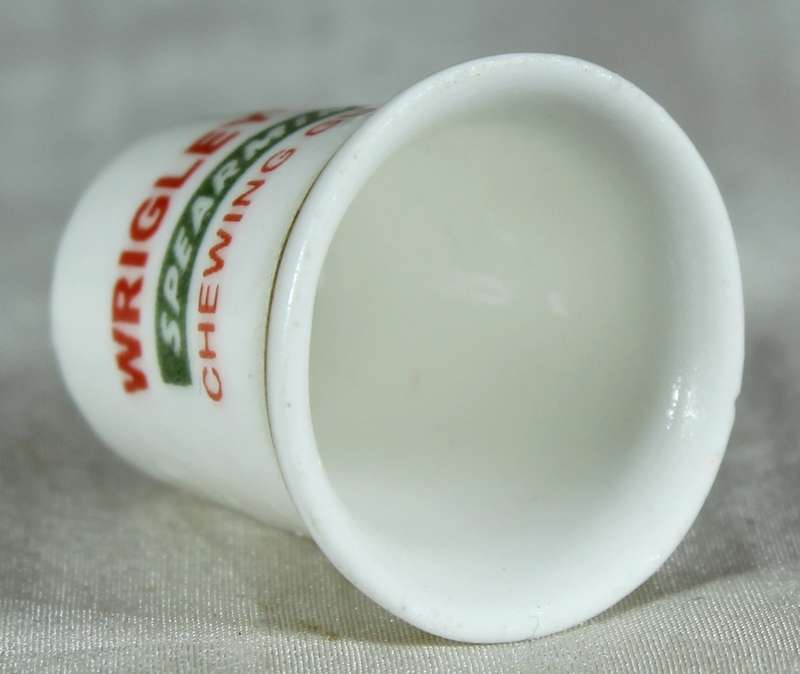 Advertising thimble - Wrigley's chewing gum