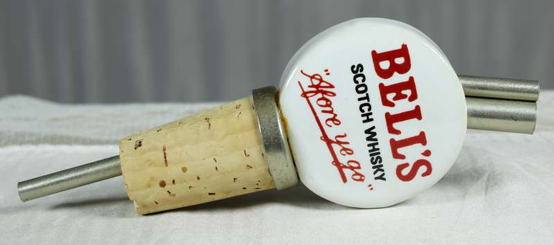 Bell's ceramic whiskey pourer