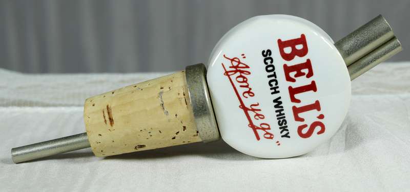 Bell's ceramic whiskey pourer