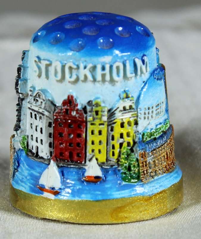 3D ceramic thimble - Stockholm