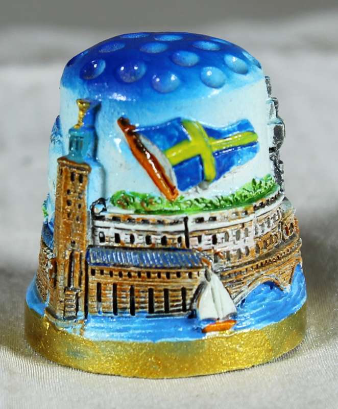 3D ceramic thimble - Stockholm