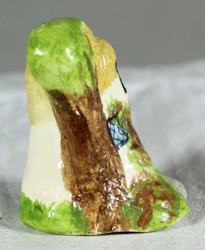 3D ceramic thimble - fairy house