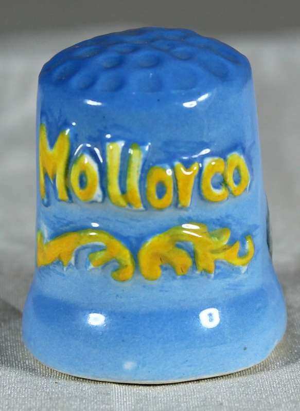 3D ceramic thimble - Mallorca