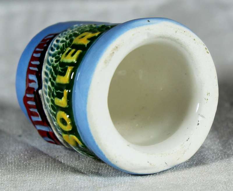 3D ceramic thimble - Mallorca