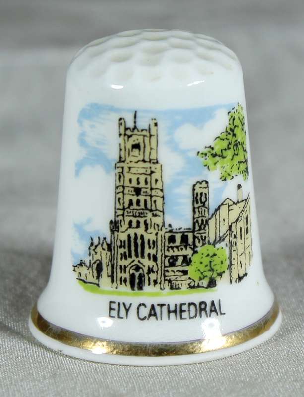 Bone China thimble - Ely Cathedral