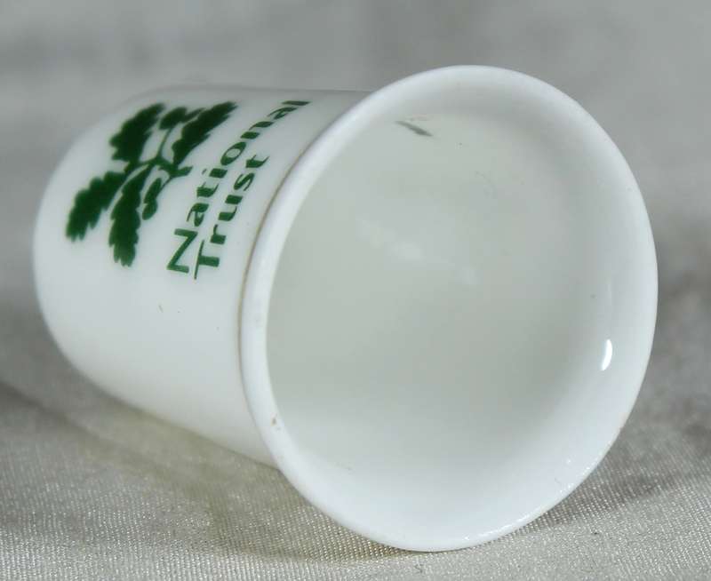 Bone China thimble - Lacock village - national trust