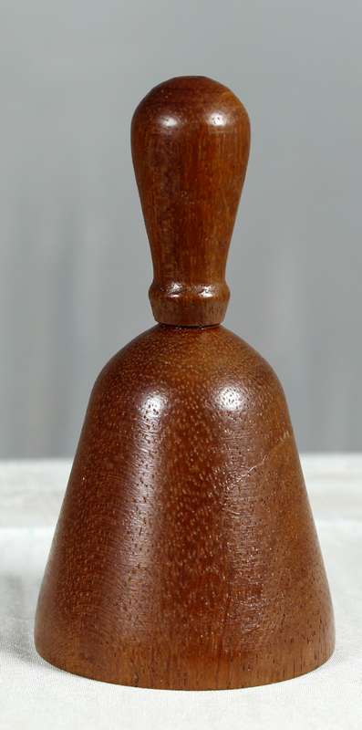Miniature wooden bell