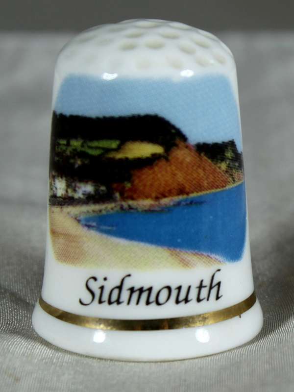 Bone China thimble - Sidmouth - GWP UK