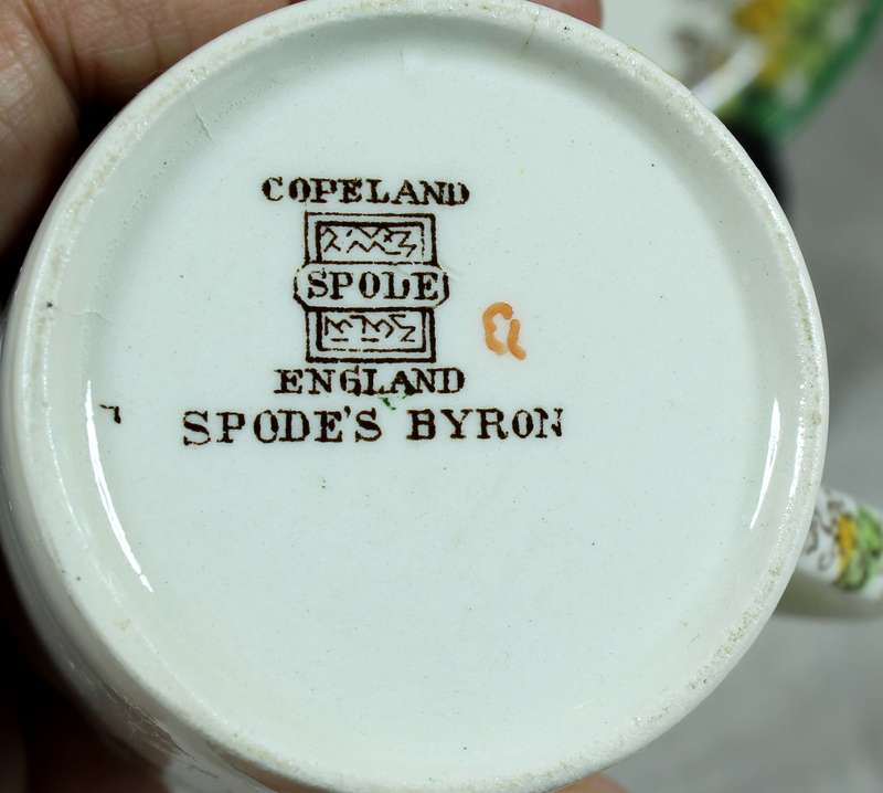 Copeland spode - Byron - demitasse duo