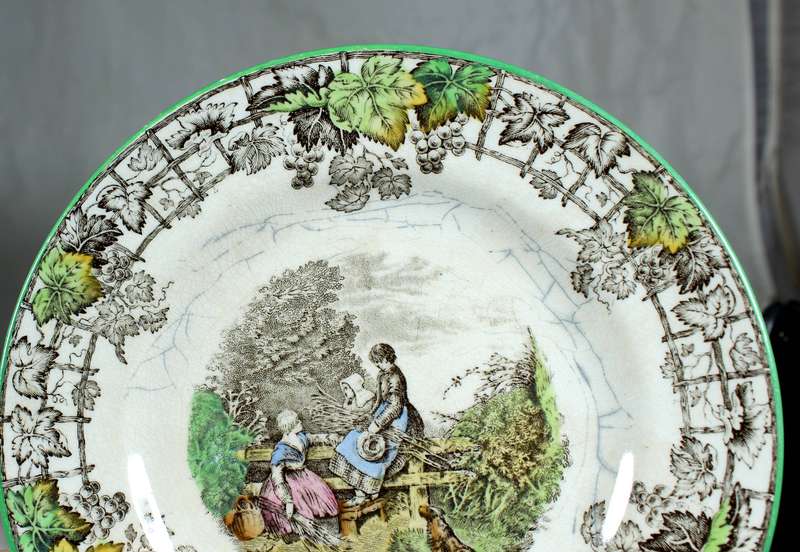 Copeland spode - Byron - six piece damaged set
