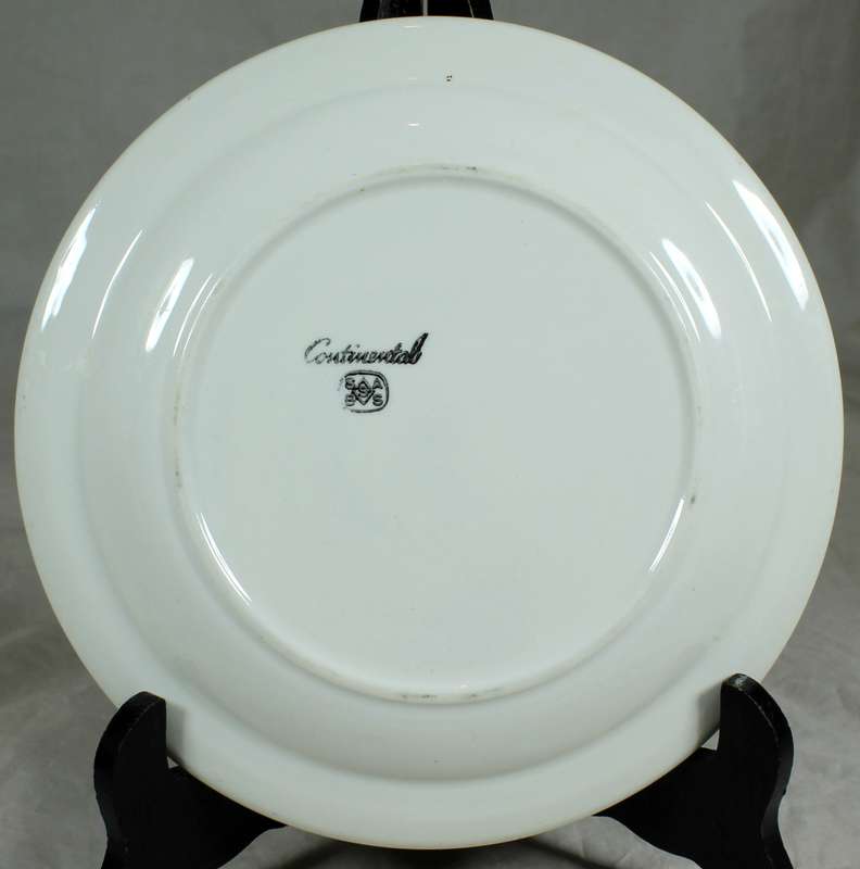 Continental - harbour tavern - side plate