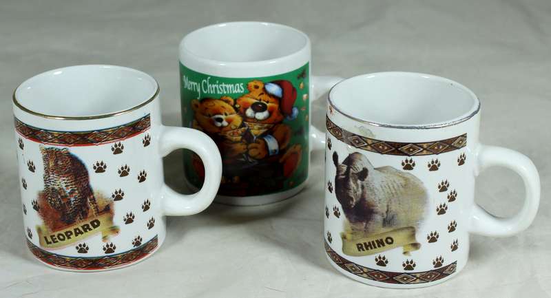 Trio demitasse cups