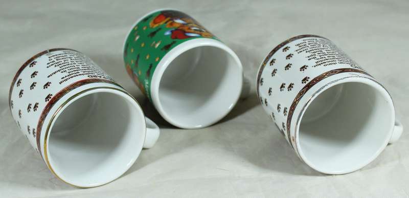 Trio demitasse cups