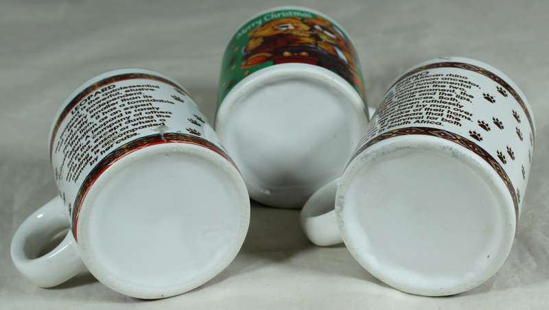 Trio demitasse cups