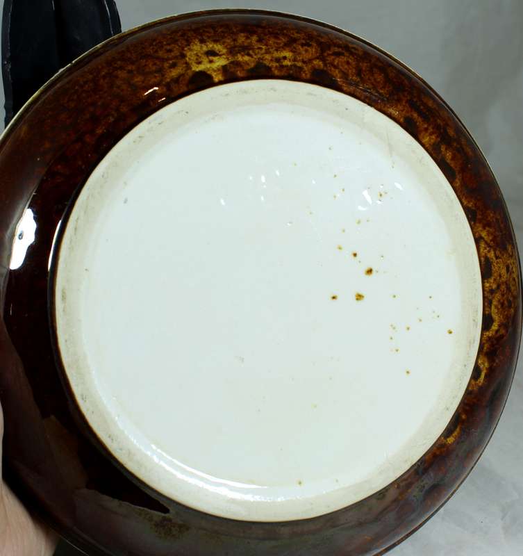 Crescent ware style - large embossed ashtray