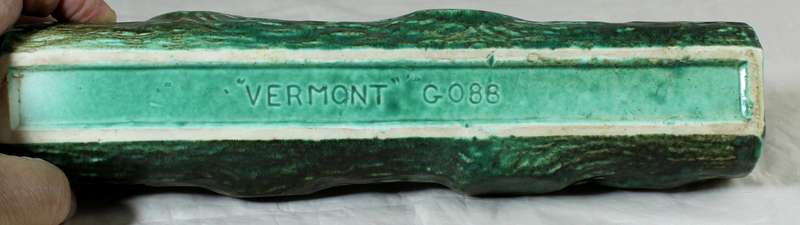 Vermont log vase