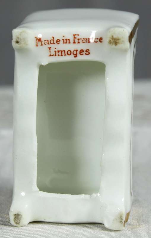 Miniature Limoges - Victorian themed double bed