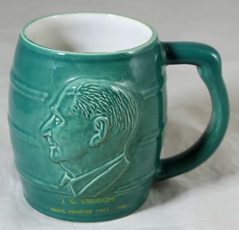 Crown potteries - JG Strydom mug