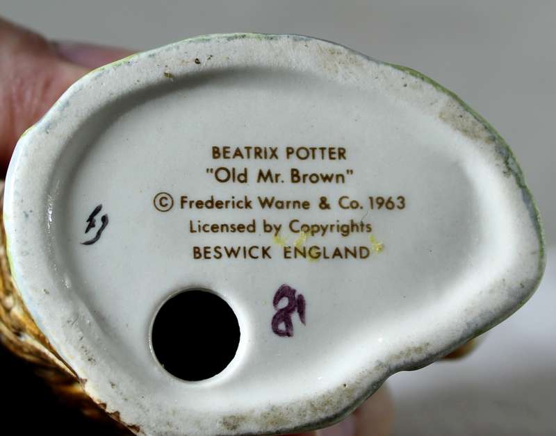 Beatrix Potter - old Mr. Brown