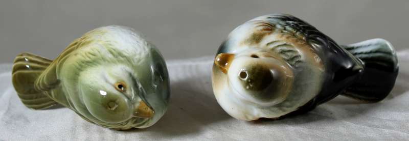 Birdies salt & pepper shakers
