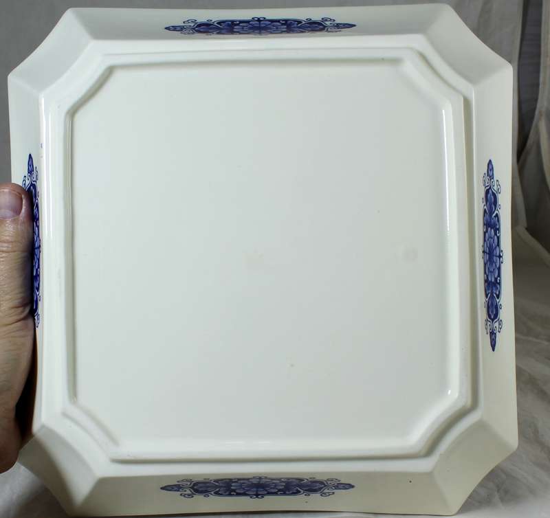 Japanese Imari style octagon porcelain platter